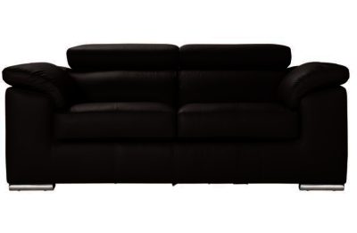 Hygena Valencia Regular Sofa - Chocolate